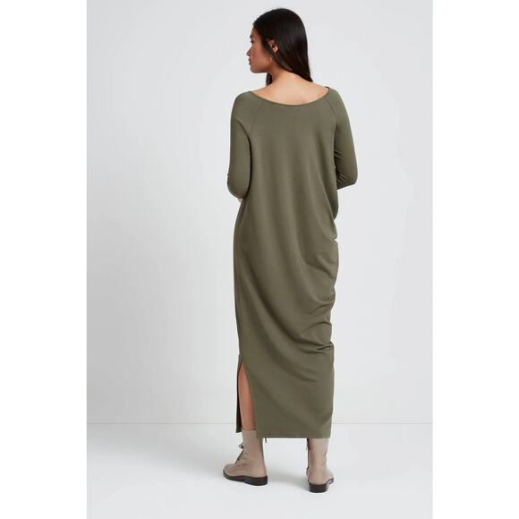 Marcella NYC Kensington Dress in Olive - Picture 4 of 8